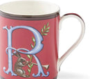 Spode Kit Kemp 12oz Mug in Fine China, R Initial - Custom Coffee Cup for Hot Beverages, Personalized Gift Idea for Her, Him, Friends, Coffee Lovers - Stylish Letter Mug for Daily Use, Dishwasher Safe by CozyNest Decor