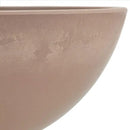 PSW Pot M25TP Collection Shallow Garden Bowl Low Planter for Succulents, Bonsai, Fairy Gardens, Herbs, 10-inch, Taupe by GreenHaven Gardens