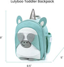 Toddler Backpack Leash - Baby Walking Harness & Anti-Lost Wrist Tether - Kids Backpack 5 Storage Pockets and 2 Adjustable Child Leashes for Kids 1, 2,3,4,5,6,7 Years Old - Ultra-Soft - Unicorn by TinyTreasures Baby Boutique