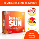 STEM Toys by Griddly Kids – Art & Science Kits for Kids Ages 8-12, STEM Kits for Learning & Education Toys, Chemistry Set for Hands-on Learning, Experiment Kit Gifts for Boys & Girls (Just Add Sun) by TinyTreasures Baby Boutique