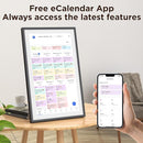 LOOFII 21.5" Smart Digital Calendar – 1920×1080 Full HD Touchscreen Family Planner & Calendar with Chore Chart & Meal Planner, Wall-Mountable (Black White) by TinyTreasures Baby Boutique