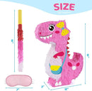 Dinosaur Pinata - Dinosaur Birthday Party Supplies for Girls Kids Dino Themed Party Pinata Bundle Set Perfect Party Game Activity Decoration by TinyTreasures Baby Boutique