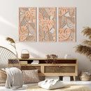 IARTTOP Leaf Wood Tropical Wall Art 15.9X32 Inch Carved Palm Leaves Wall Decor Coastal Monstera Plant Wall Sculptures for Living room Bedroom Set of 3 by CozyNest Decor