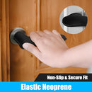 5PCS Door Handle Covers - Anti-Scald & Anti-Freeze Knob Protectors, Elastic Neoprene Rubber Cushion for Hot/Cold Handles, Universal Fit for Home/Office/School Doors by TinyTreasures Baby Boutique