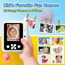 OTJ Kids Camera Instant Print - 1080P Kids Instant Cameras That Print Photos with 32GB Card - Daurable Kid Digital Camera Birthday Gift for Girls and Boys 3 4 5 6 7 8 9 10 Year Old by TinyTreasures Baby Boutique