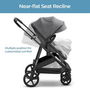 Mompush Wiz 2 in 1 Baby Stroller with Bassinet Mode, Convertible Infant Stroller for Newborn and Toddler with Reversible Seat and Large UPF 50+ Canopy by TinyTreasures Baby Boutique