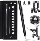 Magnetic Fidget Pen Toys - Multifunctional Writing Novel Pen for Friends, Kids, Boys, Girls, Teens 8+, Office Teacher Birthday Party Gifts, Stress & Anxiety Relief(Black) by TinyTreasures Baby Boutique