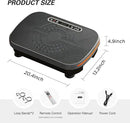 soges Vibration Plate Exercise Machine, Vibrating Exercise Equipment for Whole Body, Vibrate Plate for Home Fitness Workout, Weight Loss, Training by CozyNest Decor