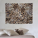 HZOHNAGO Leopard Print Tapestry Nature Wildlife Vintage Cheetah Fur Spot Animal Skin Wild Animals Spots Printed Wall Tapestry Painting Wall Hanging for Bedroom Living Room Dorm 40" W x 30" H by CozyNest Decor
