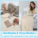 Oversized Turkish Beach Towel Blanket XXL Cotton Sandproof Towels Boho Woven Extra Large Big Sand Free Giant Throw Thick Blankets Huge Quilt XL Picnic Camping Necessities Cloud For Adult Gifts Beige by TinyTreasures Baby Boutique