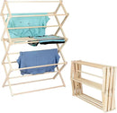 Pennsylvania Woodworks Clothes Drying Rack: Solid Maple Hard Wood Laundry Rack for Sweaters, Blouses, Lingerie & More, Durable Folding Drying Rack, Made in USA, No Assembly Needed, Large by CozyNest Decor