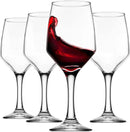 Godinger Wine Glasses, Italian Made Red Wine Glasses, Wine Glass, Stemmed Drinking Glasses, Glass Cups - Made in Italy, 15oz, Set of 4 by CozyNest Decor