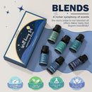 Well-Being Essential Blends Oils Set, Aromatherapy Oils Gift Set for Diffusers Home, Fragrance Oil Scent for Candle Soap Making - Happy, Calm Mind, De-Stress, Relax, Focus, Sweet Dreams by CozyNest Decor