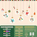 Gionlion Christmas Bracelet Making Kit, Clay Beads Friendship Bracelet Kit Christmas Crafts Gifts for Girls Ages 6-12, Gold Beads Charm Bracelet Maker Set Preppy Jewelry Making Kit Gifts for Teen by TinyTreasures Baby Boutique