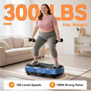 Vibration Plate Exercise Machine - 300 lbs Weight Capacity, 120 Speed Levels, 9 Workout Modes for Home Fitness, Muscle Toning & Weight Loss by CozyNest Decor