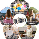 G GOOD GAIN Waterproof Picnic Blanket Portable with Carry Strap for Beach Mat or Family Outdoor Camping Party (Brown) by TinyTreasures Baby Boutique