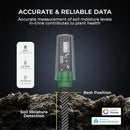 THIRDREALITY Smart Soil Moisture Sensor,Zigbee hub Needed,Accurate Measure,Capacitive Probe,Moisture/Temperature Meter for Garden Planting,Compatible with Homey,Hubitat, SmartThings,Home Assistant by GreenHaven Gardens