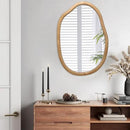 Irregular Mirror for Bathroom Vanity & Wall Decor - Asymmetrical Wall Mirror by CozyNest Decor