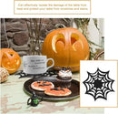 VOSAREA 10pcs Halloween Spider Web Coasters Placemat Decorative Table Placemats Doilies Halloween Decorarion Supplies by CozyNest Decor