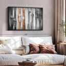 ElephantStock Ski Collection Wall Art - Horizontal Framed Canvas - 1-Piece Bathroom Wall Decor - Photography sports Canvas Print - Brown and Black Decor for Wall - 31" X 21" by CozyNest Decor