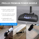 Premium Prolux 35 ft Universal Central Vacuum Hose Kit With North American Power Nozzle by Prolux Cleaners