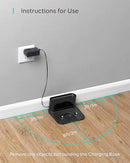 eufy Robot Vacuum 11S MAX, Super Thin, Powerful Suction, Quiet, Self-Charging Robotic Vacuum Cleaner, Cleans Hard Floors to Medium-Pile Carpets, Black by CozyNest Decor