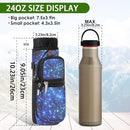 icolor Water Bottle Carrier Bag with Strap 25/32/40 oz Crossbody Bottle Holder with Phone Pocket Sling Sleeve Insulated Neoprene Water Bottle Pouch for Walking Travelling by TinyTreasures Baby Boutique