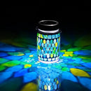 Cooo 4 Pack Mosaic Solar Lanterns Outdoor Waterproof Jar Lights Solar Powered, Hand Paste 141 Crystal Mosaics Table Hanging Garden Backyard Decor Lamps （Just a Little More, Get Double The Deligh by GreenHaven Gardens