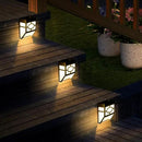 SOLPEX 16 Pack Solar Deck Lights Outdoor, Solar Fence Lights，2 Modes Christmas Garden Decoration Lights,RBG/Warm White LED Decorative Lighting for Garden，Yard，Post，Path&Driveway by GreenHaven Gardens
