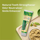 BENTODENT Fluoride Free Remineralizing Calcium Bentonite Clay Toothpaste - Cardamom Flavor Natural Toothpaste, Mint-Free, 3.52 oz - Ideal for Sensitive Teeth & Whitening with Toothbrush by CozyNest Decor