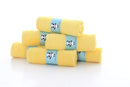 HIPHOP PANDA Baby Washcloths, Rayon Made from Bamboo - 2 Layer Ultra Soft Absorbent Newborn Bath Face Towel - Reusable Baby Wipes for Delicate Skin - Yellow, 6 Pack by TinyTreasures Baby Boutique