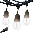 Brightech Ambience Pro - 24 Ft Waterproof LED Outdoor String Lights - Hanging, Dimmable 2W Vintage Edison Bulbs - Commercial Grade Patio Lights Create Cafe Ambience in Your Backyard, 7 Bulbs by GreenHaven Gardens