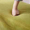 Modern Upholstered Storage Bench, Velvet Fabric 50" Long Entryway Bench with Storage and Seating, Comfy Cute Ottoman Bench for Living Room/End of Bed/Hallway, Olive Green by CozyNest Decor