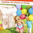 Playhouse Play Tent for Kids-Portable with Padded Mat, Star Lights, Carry Bag, Play Tent Indoor & Outdoor, Washable Kids Play House for Toddler by TinyTreasures Baby Boutique