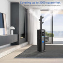 Large Humidifiers for Large Room 2000 sq ft, 17L/4.5Gal Humidifiers for Bedroom, Quiet Floor Humidifier with 4 Mist Mode & Extension Tube for Home Whole House School Office Commercial Plants by TinyTreasures Baby Boutique
