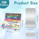 Tavolozza Fine Arts Watercolor Paint Set, 128 Colors Paint with Water Brush Pens and Drawing Pencil - Ideal for Painting, Drawing, and Art Supplies for Kids and Adults - Perfect Starter Kit by TinyTreasures Baby Boutique