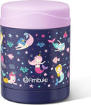 Fimibuke Insulated Kids Food Jar, 12 OZ Bpa Free Wide Mouth Stainless Steel Vacuum Thermos for Hot Cold Food for School Travel Leakproof Toddler Boy Girl Lunch Container Snack Cup for Fruits Veg Soup by TinyTreasures Baby Boutique