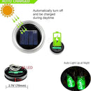 ZNYCYE Solar Mason Jar Lights, 12 Pack 30 LED Fairy Firefly Mason Jar Lids Outdoor Waterproof String Lights with Hangers(NO Jars) for Regular Mouth Jars Patio Garden Yard Wedding Decoration - Green by CozyNest Decor