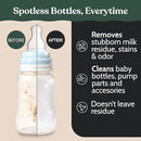 Roobi Detergent Tablets Compatible with Baby Brezza Bottle Washer Pro. Removes Milk Residue & Odor, Hypoallergenic Carbon Neutral Formula. 120 Count. by CozyNest Decor