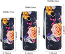 Neoprene Water Bottle Carrier Bag with Adjustable Shoulder Strap for Men Women Walking Hiking,Portable Insulated Holder Case for Stainless Steel/Glass/Plastic Bottles by TinyTreasures Baby Boutique