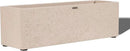 31 Inch Rectangular Concrete Planter,Durable All-Weather Use with Drainage Holes,Large Rectangular Planter for Outdoor Indoor Plants by CozyNest Decor