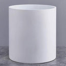 FaithLand Plant Pot 12 inch - Perfectly Fits Mid-Century Modern Plant Stand - Drainage Plug and Drainage Mesh Screen - Matte White by GreenHaven Gardens