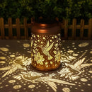 Hummingbird Solar Lanterns Outdoor Waterproof Hanging Solar Lights, Birthday Gifts for Women, Men, Mom, Mothers Day Gifts, Garden Decor for Outside, Patio, Outdoor, Yard, Lawn, Balcony by GreenHaven Gardens