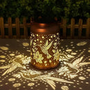 Hummingbird Solar Lanterns Outdoor Waterproof Hanging Solar Lights, Birthday Gifts for Women, Men, Mom, Mothers Day Gifts, Garden Decor for Outside, Patio, Outdoor, Yard, Lawn, Balcony by GreenHaven Gardens