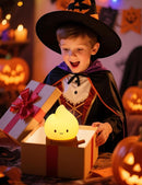 Halloween Candles Light for Kids, Electronic LED Flameless Candle, Cute Emotional Support Flame Night Lamp, Mood Candlelight for Halloween Christmas Birthday Party Decor by TinyTreasures Baby Boutique