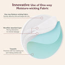 Momcozy Reusable Nursing Pads, Innovative Use of One Way Moisture-Wicking Fabric & 4 - Layer Washable Breast Pads, Super Absorbent and Large Capacity, 6 Pack + Wet and Dry Separation Bag + Wash Bag by TinyTreasures Baby Boutique