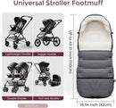 Momcozy Stroller Footmuff | Universal, Weather-Proof, Warm Stroller Bunting Bag | Extendable Winter Cover | Adjustable Buckle by TinyTreasures Baby Boutique