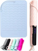 ANGENIL Heat Resistant Silicone Mat for Hair Tools - Counter Mat Pad Cover for Curling Irons, Flat Irons, and Hair Straighteners (9" x 6.5") by CozyNest Decor