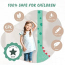 Personalized Name Growth Chart, Dinosaur Wooden Height Chart, Thick Height Measuring Board, Kids Height Tracker for Nursery Decor, Baby Boy Girl Measurement Ruler, Growth Charts Ruler by CozyNest Decor