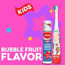 Colgate Kids Toothpaste Pump with Fluoride for Cavity Protection, Ages 6+, ADA Accepted, Bubble Fruit, 4.4 Ounce, 6 Pack by CozyNest Decor